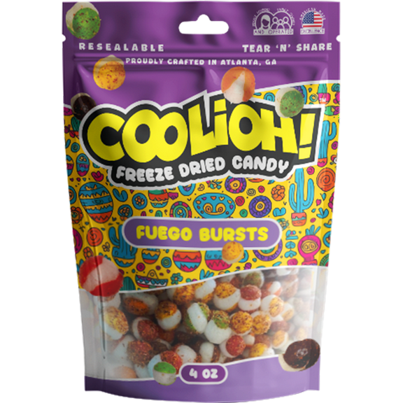 Fuego Bursts Freeze Dried Candy