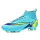 thumbnail image 2 of Botas de fútbol profesionales para hombre, Botines altos, tacos de fútbol, TF/FG, entrenamiento al aire libre, puntas largas, césped, Futsal, antideslizante, ultraligero, nuevo, 2 of 5
