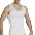 thumbnail image 2 of Wancir Mens Shapewear Tummy Control Slimming Body Shaper Compression Shirts for Men Undershirt Waist Trainer Tank Top, 2 of 6