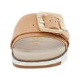 thumbnail image 2 of Sam Edelman Womens Ariane Leather Slip On Slide Sandals, 2 of 3