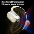 thumbnail image 4 of Oggfader Wireless Earbuds Bluetooth 5.4 Wireless Earphones Ear Mounted Comfortable To Wear Directional Sound Transmission Stereo Sound Effect Long Battery Life Bluetooth Earphones Beige, 4 of 7