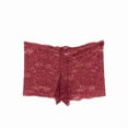 thumbnail image 5 of Sakmal Plus Size Women's Underwear Crotchless Seamless Lace Panties Red Comfort Ladies Panties 2XL, 5 of 5