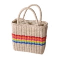 thumbnail image 3 of Bolso de paja Sunnimix bohemio tejido beige para mujer, 3 of 8