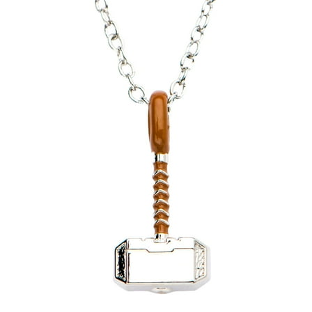 Stainless Steel Thor Hammer Pendant with Chain