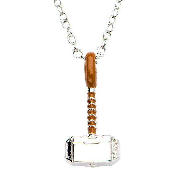 Stainless Steel Thor Hammer Pendant with Chain