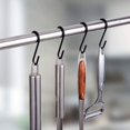 thumbnail image 4 of de 20 Ganchos en forma de S resistentes para ollas Ganchos para estantes Ganchos para colgar Ganchos en forma de S para utensilios de cocina Utensilios Ropa Bolsas Toallas Plantas, 4 of 5