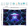 thumbnail image 1 of Prettyui Trippy Mushroom Tapestry Psychedelic Wall Hanging Blanket Room Decor Tapestry, 1 of 1