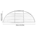 thumbnail image 2 of 2PCS Small Half Round Cooling Rack,Stainless Steel Grill Rack Grates for Grill and Wire Rack Cooling Grid,BBQ Grill Rack Baking Tray Rack Cooling Grid,Cooking Racks Camping Supplies for Hiking, 2 of 7