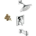 thumbnail image 1 of Moen Kts90-p-ts2713epcr 90 Degree 6" Rain Shower and 7-1/4" Spout, Available in Various Colors, 1 of 1