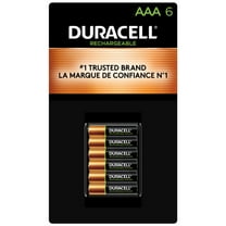 AAA Duracell 900mAh NiMH Rechargeable Battery (6 Card)