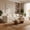 Beige, variant on DTTRA 102" Modular Cloud Couch with Reversible Chaise, Frameless Memory Foam Corduroy L-Shaped Sectional Sofa Bed, No Assembly Floor Couch for Living Room Apartment, Beige