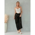 thumbnail image 4 of Michellecmm  Women's Sequins Long Skirts Low Waist Party Skirts Streetwear, 4 of 9