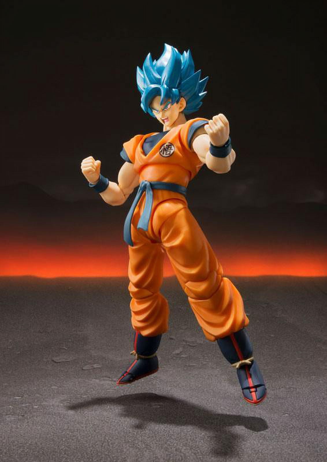 Boneco Dragon Ball Z Goku Super Sayajin Action figure Instinto Blue God  Envio Rapido