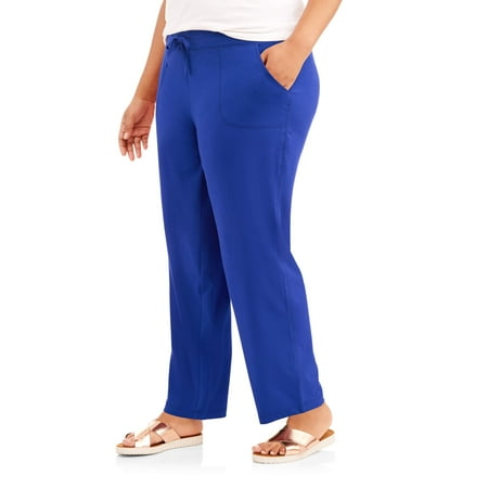 Danskin Now Women's Plus Patch Pocket Pant - Walmart.com