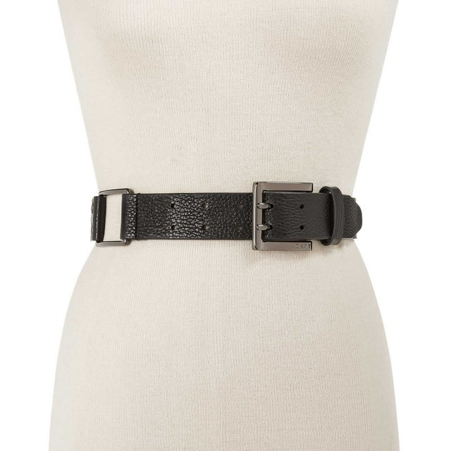 DKNY Ceinture de Connexion pour Femmes, Noire, Petite