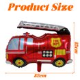 thumbnail image 4 of Globo de película de aluminio para transporte, camión de bomberos, camión de ingeniería, avión, decoración de fiesta de cumpleaños para niño, globo de coche, 4 of 5