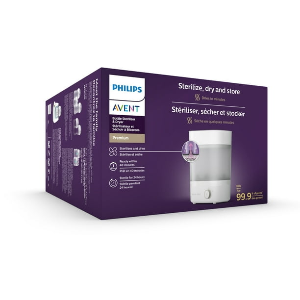 衛生日用品 Philips UVC baby bottle sterilizer Philips Avent Baby Bottle Sterilizer with Drying Function SCF293