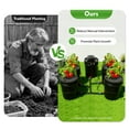 thumbnail image 6 of Peakora Bucket Drip Growing System with 4 Buckets 12W Hydroponics Drip Growing System 4 Sites Dutch Buckets W/Air Pump for Home Garden 5.28gal Capacity, 6 of 19