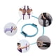 thumbnail image 4 of Anillo Flexible Para Fitness 14 Anillos De Yoga Con Asas Acolchadas Para Tonificar Brazos, Muslos/Piernas Y Abdomen, Ejercicio En Casa, Deportes, 4 of 7