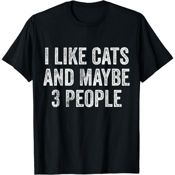 Cats T Shirt Funny Cat Shirt Cat Gifts Gift For Cats Lovers T-Shirt