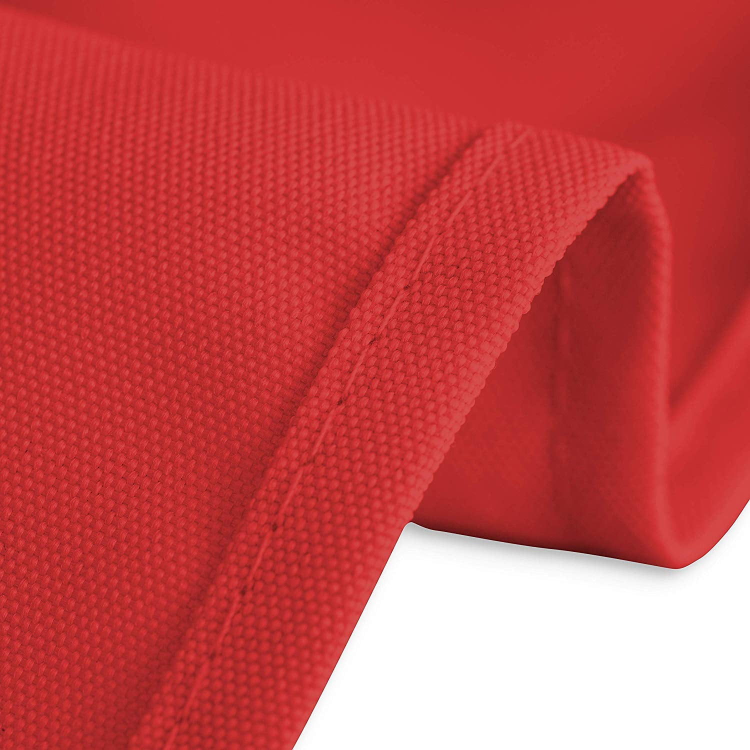 AK TRADING CO. 54" x 54" Polyester Square Tablecloth - Perfect for Any Occasion Like Parties, Wedding, Buffet Decoration, Indoor & Outdoor Use (RED)