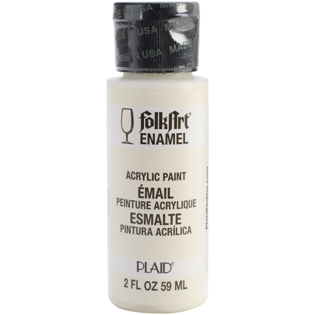 FolkArt Enamel Paint 2ozWarm White