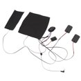 thumbnail image 2 of Electric Heating Pad Ultra Thin Comfortable Adjustable 3 Level Thermal Heat Pad for Cycling for Vibration Massage for Men, 2 of 7