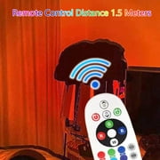 FAMKIT Sunset Lamp, RGB Color Changing LED Sunset Projector, 16 Colors Sunset Lamp Projection, 360° Rotation Floor Lamp Rainbow Projection Light for Gifts, Bedroom, Party, Christmas Decor
