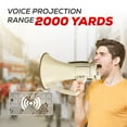 thumbnail image 3 of 100W Long-Range Voice Amplifier with Siren, USB/SD/AUX Inputs & Weatherproof Design - Portable PA Speaker for Sports, Events, and Emergency Alerts, 3 of 9