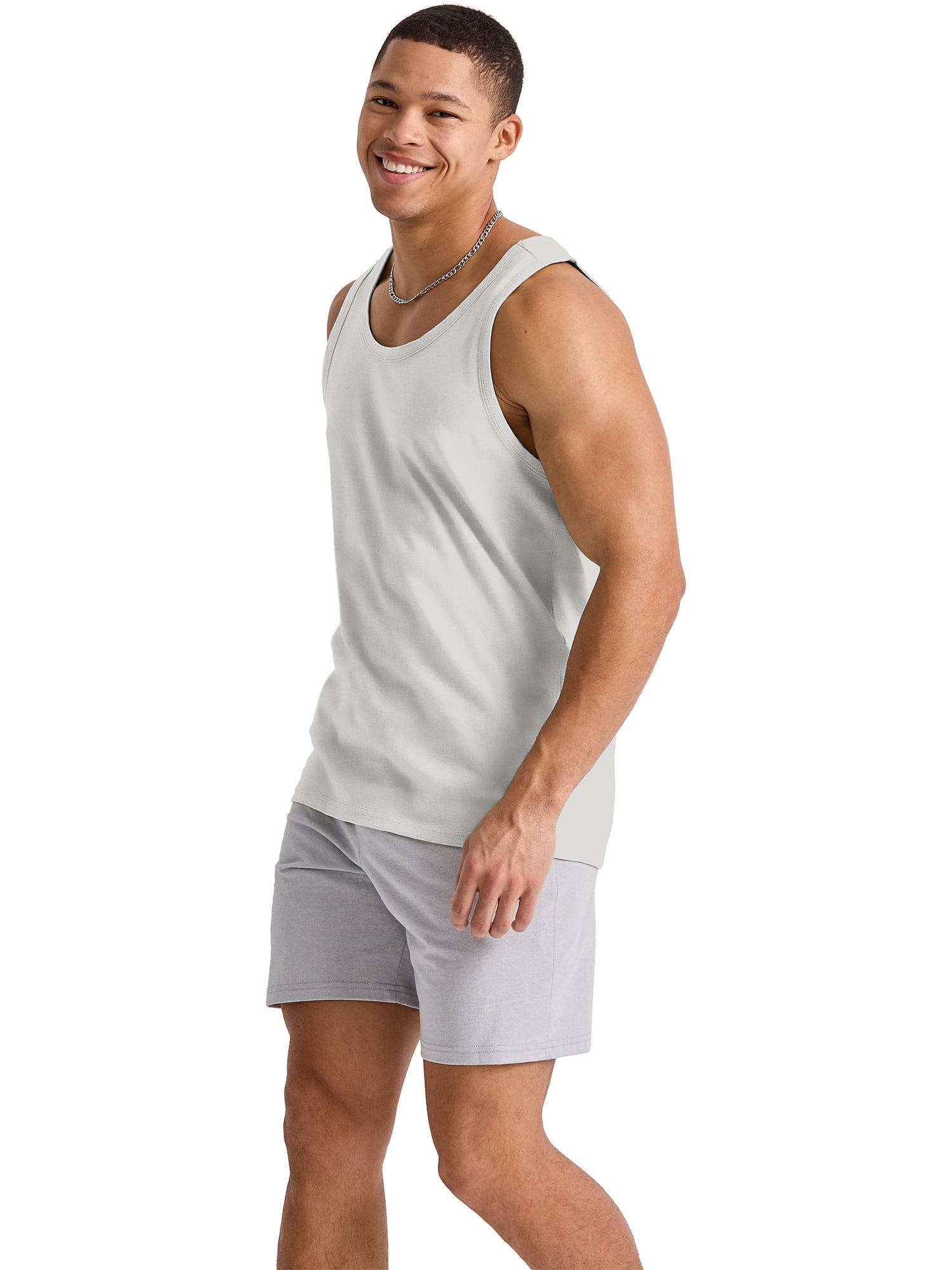 Hanes Men's Tank Top Sleeveless Shirt Tri-Blend Originals Lightweight sz S-2XL