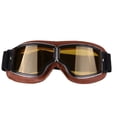 thumbnail image 1 of Lunettes de Moto Harley Style Rétro, Lunettes de Conduite Tout-Terrain Coupe-Vent pour Extérieur, 1 of 5