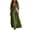 Army Green, variant on Women Puff Sleeve Button Down Maxi Dress, Deep V Neck Flowy A Line Long Gown, Vintage Boho Dress for Wedding Guest Holiday Outdoor (Blue,S)