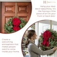 thumbnail image 7 of Haute Decor Adjustable Length Wreath Hanger, Antique Brass 2-PACK, 10 Pound Capacity, 7 of 7