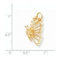 thumbnail image 2 of 10k BUTTERFLY CHARM, 2 of 3