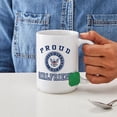 thumbnail image 4 of CafePress - Proud US Navy Girlfriend Large Mug - 15 oz Ceramic Large White Novelty Mug, 4 of 6
