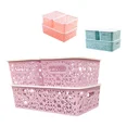 thumbnail image 1 of Cesta Organizador Canastilla Caja Canasta Almacenamiento 3pz, 1 of 7