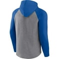 thumbnail image 3 of Men's Fanatics Heather Gray Buffalo Bills Favorite Arch Raglan Pullover Hoodie, 3 of 3