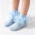 thumbnail image 2 of FASHIONPANT Fashion Socks For Women With Lace Ruffles Ankle Kids Dance For Cute Compression Socks, 2 of 2