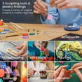thumbnail image 3 of Arteza Polymer Clay Art Supply Set , Tools & Accessories, Set of 42, 3 of 8