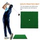 thumbnail image 3 of unbranded 2Ud Golfs Hitting Mat De Nylon Verde Para Entrenamiento Y Portátil, 3 of 6