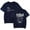 Navy, variant on Osamason Flex Tour 2024 Merch Cotton short sleeved T-shirt men's and women's casual round neck top