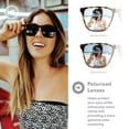 thumbnail image 4 of Gafas de Sol Knockaround Fast Lanes Polarizadas UV400 Carey, 4 of 8