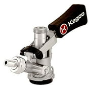 Kegco KC KTS97D-W D System Keg Tap, Stainless Steel