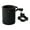 Matte Black, variant on Dream Apparel Motorcycle Cup Holder, Chrome Handlebar Mount Cup Drink Water Bottle Holder for Motorcycle, Bike