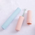 thumbnail image 6 of SPRING PARK Travel Toothbrush Case 3 in 1 Toothpaste Travel Case Holder Toothbrush Storage Box Plastic Toothbrush Carrier Container Case, 6 of 7