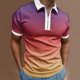 thumbnail image 4 of Gibobby Polo Casual para Hombre Playeras Tipo Polo para Hombre Casuales Moda Camiseta Manga Corta(Rosa,G), 4 of 5