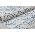 thumbnail image 4 of Mason Brooks Cirrus EN40C Gentle Blue Tribal Moroccan Ivory Area Rug, 8'0"X10'0", 4 of 4