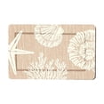 thumbnail image 2 of Tuvgenk Bathroom Shower Rugs Coastal Water Absorbent Bathroom Floor Mats Non-Slip Beachy Quick Dry 16 X 24 in, 2 of 6