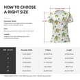 thumbnail image 5 of Naloa Dinosaur on Excavator Print T-Shirts Short Sleeve V Neck Tees for Women Fashion Tops Trendy Lightweight Soft Casual Summer Outfits Clothes, 5 of 5