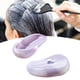 thumbnail image 1 of 2x cubiertas de silicona para los oídos, tapones para los oídos de peluquería, orejeras profesionales reutilizables impermeables para teñir el cabello violeta claro, 1 of 10